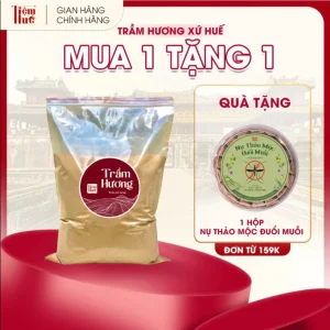 Bột Trầm Hương Nguyên Chất Tiệm Huế – Túi 500g Bột
