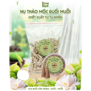 Alternative view of Nhang Nụ Thảo Mộc Đuổi Muỗi Tiệm Huế – Túi 500g Nụ